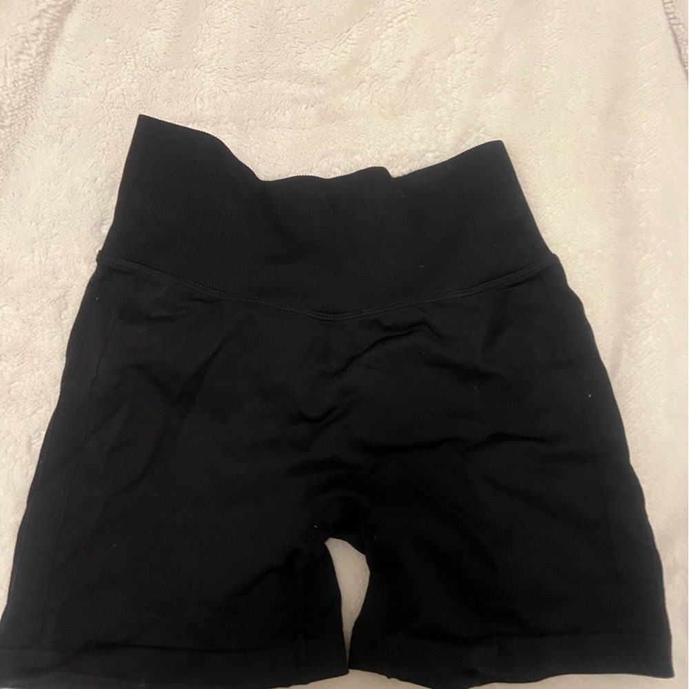 Black Bucked Up Women's workout Shorts